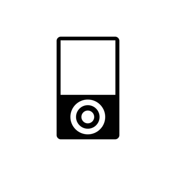 Mp3-Player-Symbol. Eine von mehreren Web-Ikonen — Stockvektor