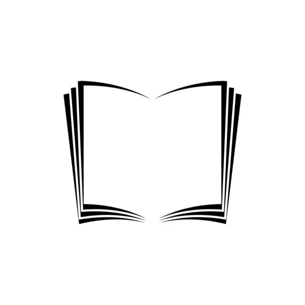 Ícone de livro aberto. Um dos ícones da web conjunto — Vetor de Stock
