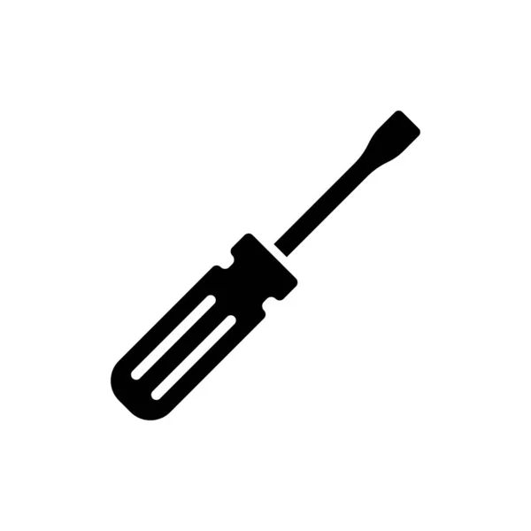 Ícone chave de fenda. Um dos ícones da web conjunto — Vetor de Stock