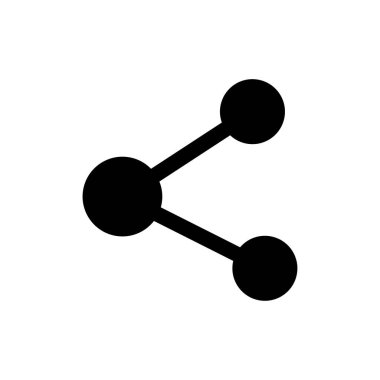 Paylaşım simgesi. Ağ simgelerinden biri