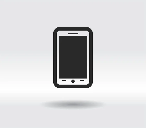 Mobiel smartphone icoon, vector illustratie. Vlakke ontwerpstijl — Stockvector