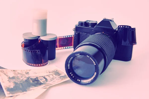 Film Camera Film Good Composition — Stock Photo, Image