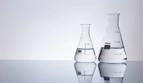 Beakers — Stock Photo, Image