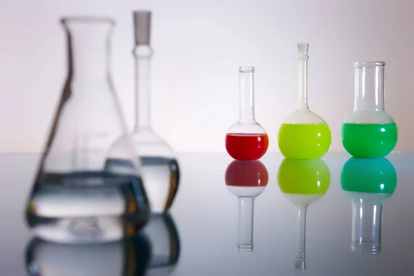 Beakers — Stock Photo, Image