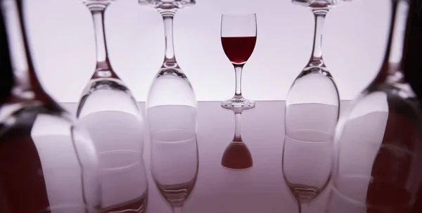 Weingläser — Stockfoto