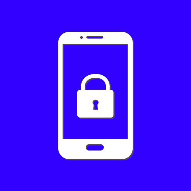 Internet güvenlik kavramı simgesi. Kimlik ve koruma simgesi.