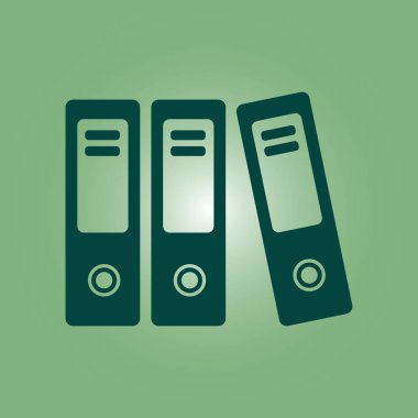 Evrak ve belgeler Office klasörler. Arşiv klasör simgesi. 