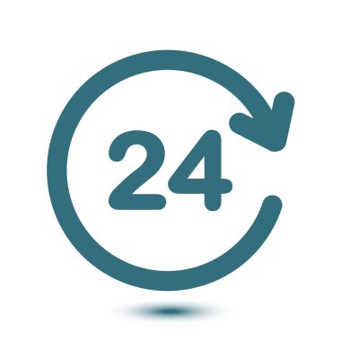 Saat saat etrafında bir gün simgesini açın..