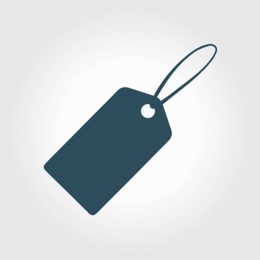 Satılık Etiketler simgesi. Fiyatı yüzde Satılık kapalı Etiketler. Düz tasarım stili. Rozet etiketi, bir fiyat etiketi, indirim.