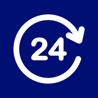 Saat saat etrafında bir gün simgesini açın..