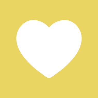 Sevgililer kalp simgesi. Aşk işareti. İçerik derecelendirme geliştirmek.