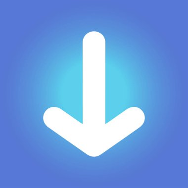 Ok simgesi. Kara navigasyonu için işaretçi yönünü.