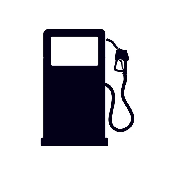 Benzin Pompa Meme Vektör Çizim Basit Simgesi — Stok Vektör
