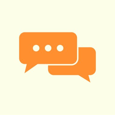 İletişim vektör çizim simgesi. Düz tasarım stili.