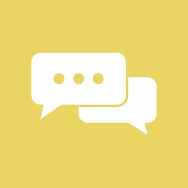 İletişim vektör çizim simgesi. Düz tasarım stili.