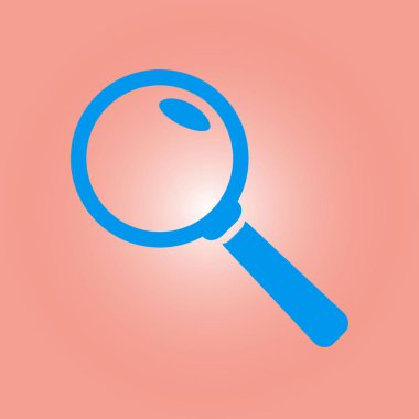 Arama düğmesi. Büyüteç.  