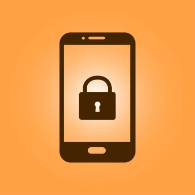 Internet güvenlik kavramı simgesi. Kimlik ve koruma simgesi.