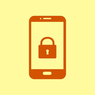 Internet güvenlik kavramı simgesi. Kimlik ve koruma simgesi.