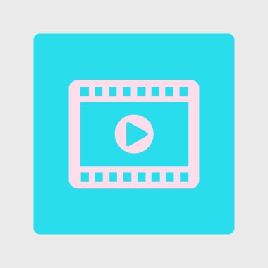 basit video kutsal kişilerin resmi, vektör çizim