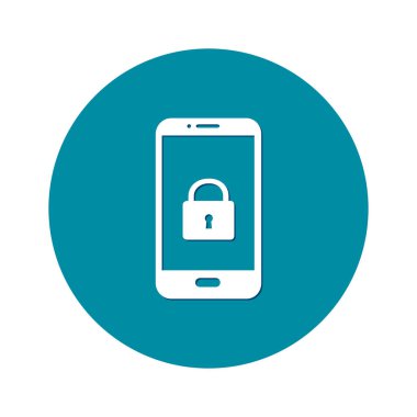 Internet güvenlik kavramı simgesi. Kimlik ve koruma simgesi.