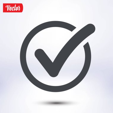 Liste düğme simgesini denetleyin. Onay işareti, yuvarlak işareti.