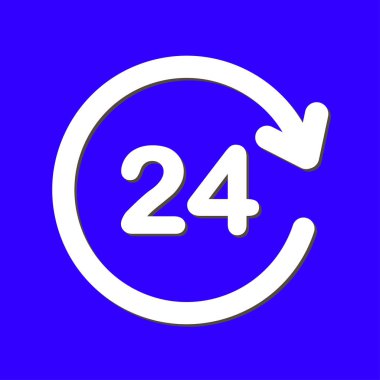 Saat saat etrafında bir gün simgesini açın..