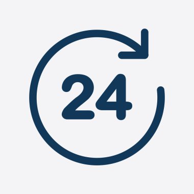 Saat saat etrafında bir gün simgesini açın..