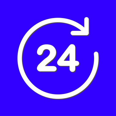 Saat saat etrafında bir gün simgesini açın..