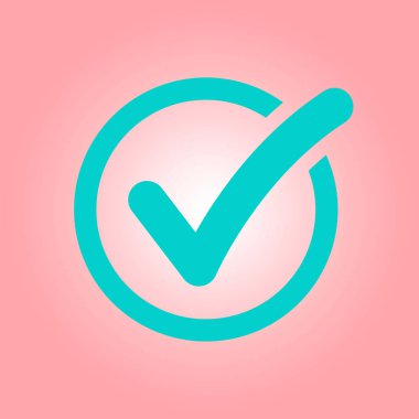 Liste düğme simgesini denetleyin. Onay işareti, yuvarlak işareti.