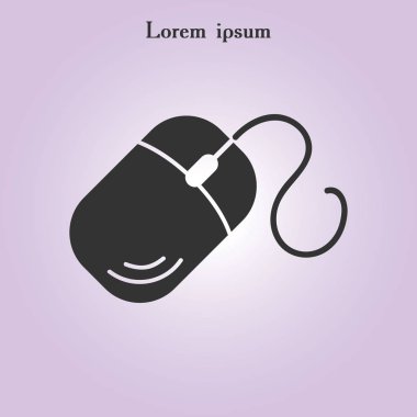 bilgisayar fare simgesi simgesi.