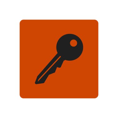 Anahtar simgesi. Kilit simgesi. Güvenlik işareti. Düz tasarım stili.