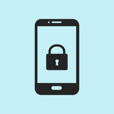 Internet güvenlik kavramı simgesi. Kimlik ve koruma simgesi.