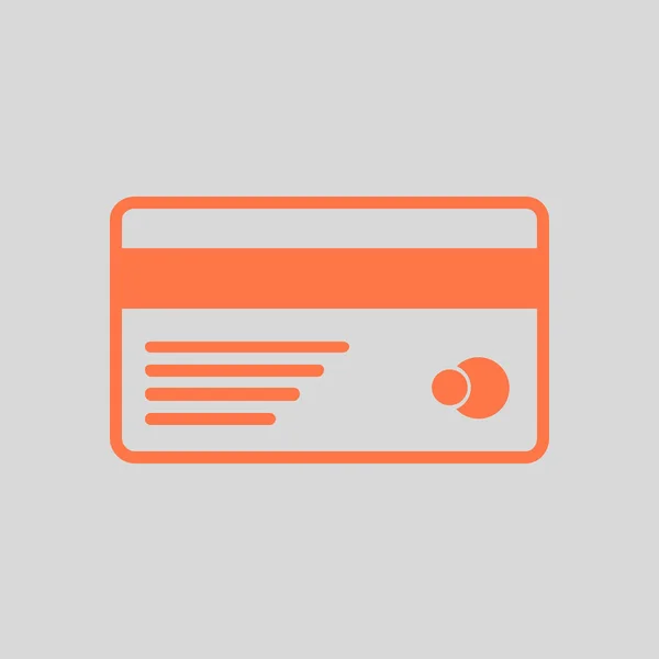 Vektorové Ikony Kreditní Karty Plochý Design Styl — Stockový vektor