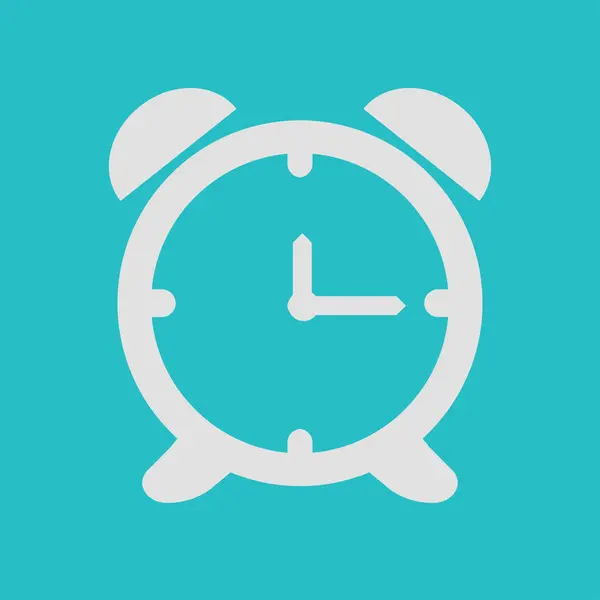 Reloj despertador vector . — Vector de stock