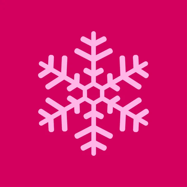 Icono Del Copo Nieve Decoración Año Nuevo Todo Para Celebrar — Vector de stock