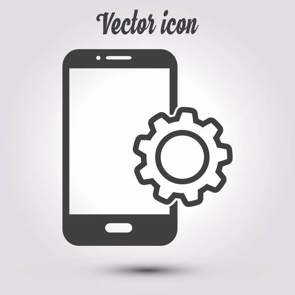 Icône Des Services Téléphone Intelligent Support Pour Les Utilisateurs Mobiles — Image vectorielle