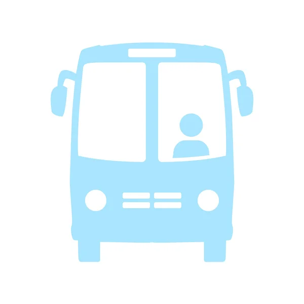 Значок Автобуса Символ Schoolbus Міжнародний Турпотік Зручні Транспортні Засоби — стоковий вектор