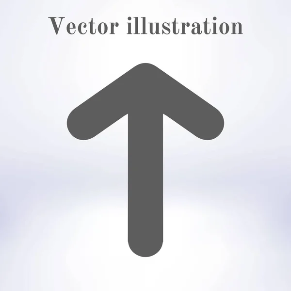 Het Pictogram Van Pijl Richting Van Aanwijzer Voor Land Navigatie — Stockvector