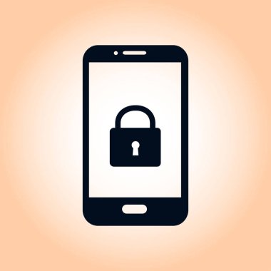 Internet güvenlik kavramı simgesi. Kimlik ve koruma simgesi.