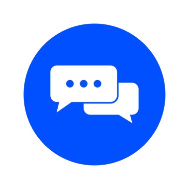 İletişim vektör çizim simgesi. Düz tasarım stili.