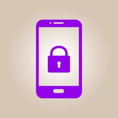 Internet güvenlik kavramı simgesi. Kimlik ve koruma simgesi.