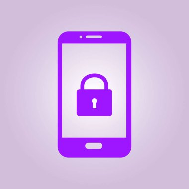 Internet güvenlik kavramı simgesi. Kimlik ve koruma simgesi.