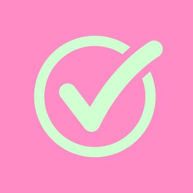 Liste düğme simgesini denetleyin. Onay işareti, yuvarlak işareti.