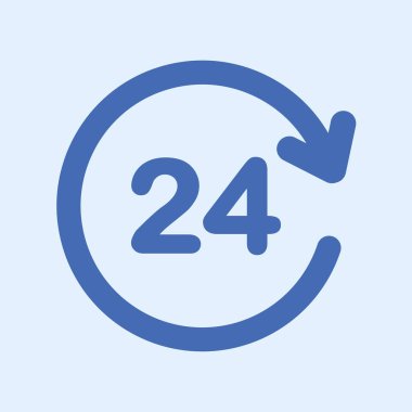 Saat saat etrafında bir gün simgesini açın..