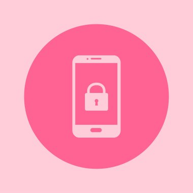 Internet güvenlik kavramı simgesi. Kimlik ve koruma simgesi.