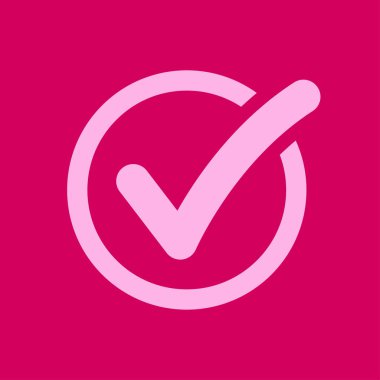 Liste düğme simgesini denetleyin. Onay işareti, yuvarlak işareti.