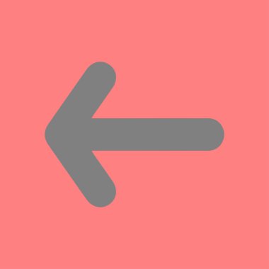 Ok simgesi. Kara navigasyonu için işaretçi yönünü.