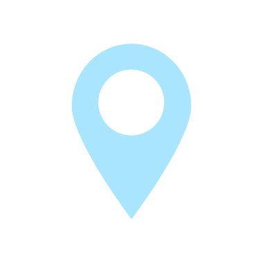 Basit gezinme simgesi, vektör illüstrasyonu