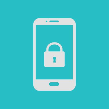 Internet güvenlik kavramı simgesi. Kimlik ve koruma simgesi.