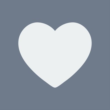 Sevgililer kalp simgesi. Aşk işareti. İçerik derecelendirme geliştirmek.